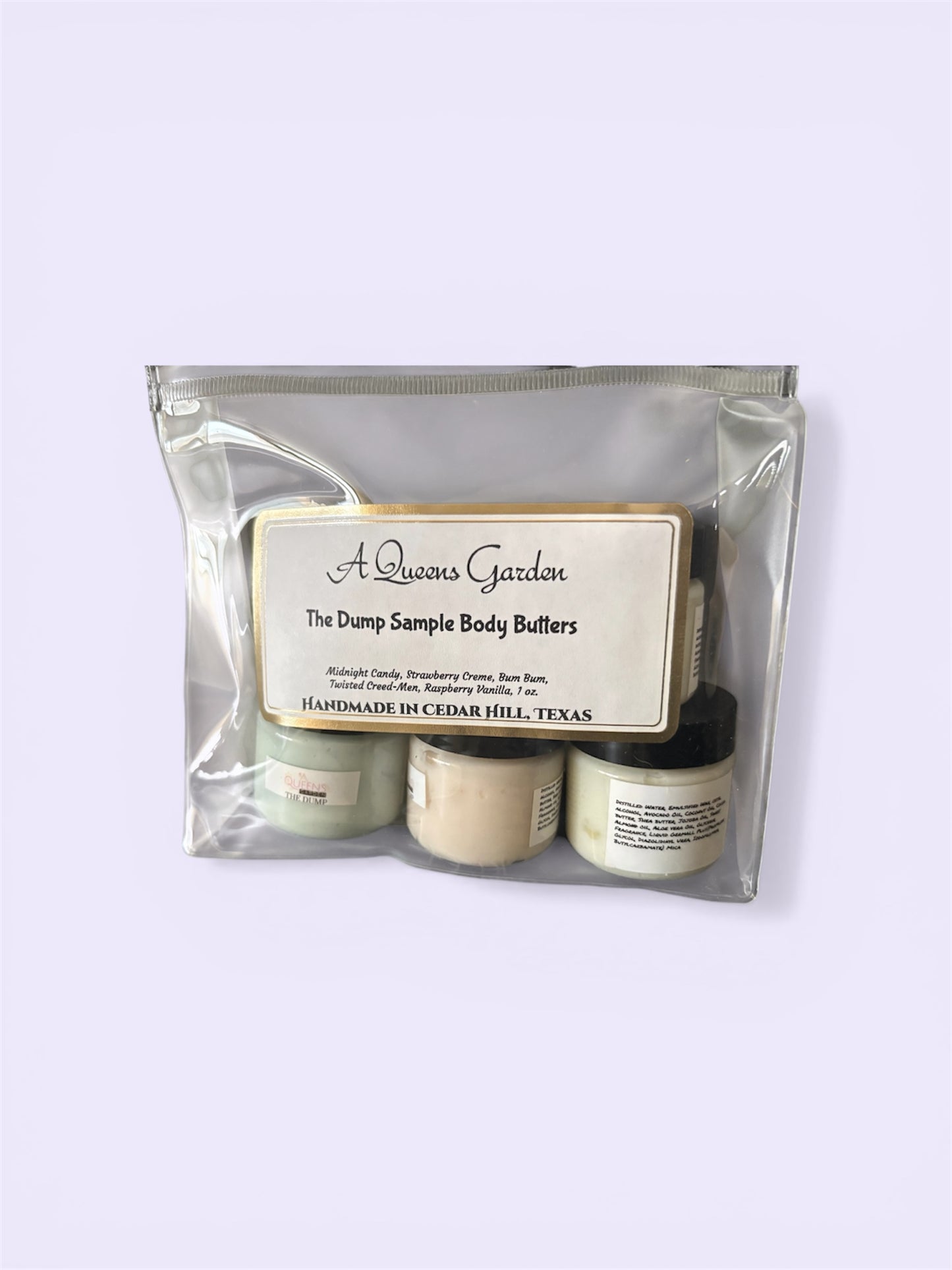 The Dump sample Body Butter