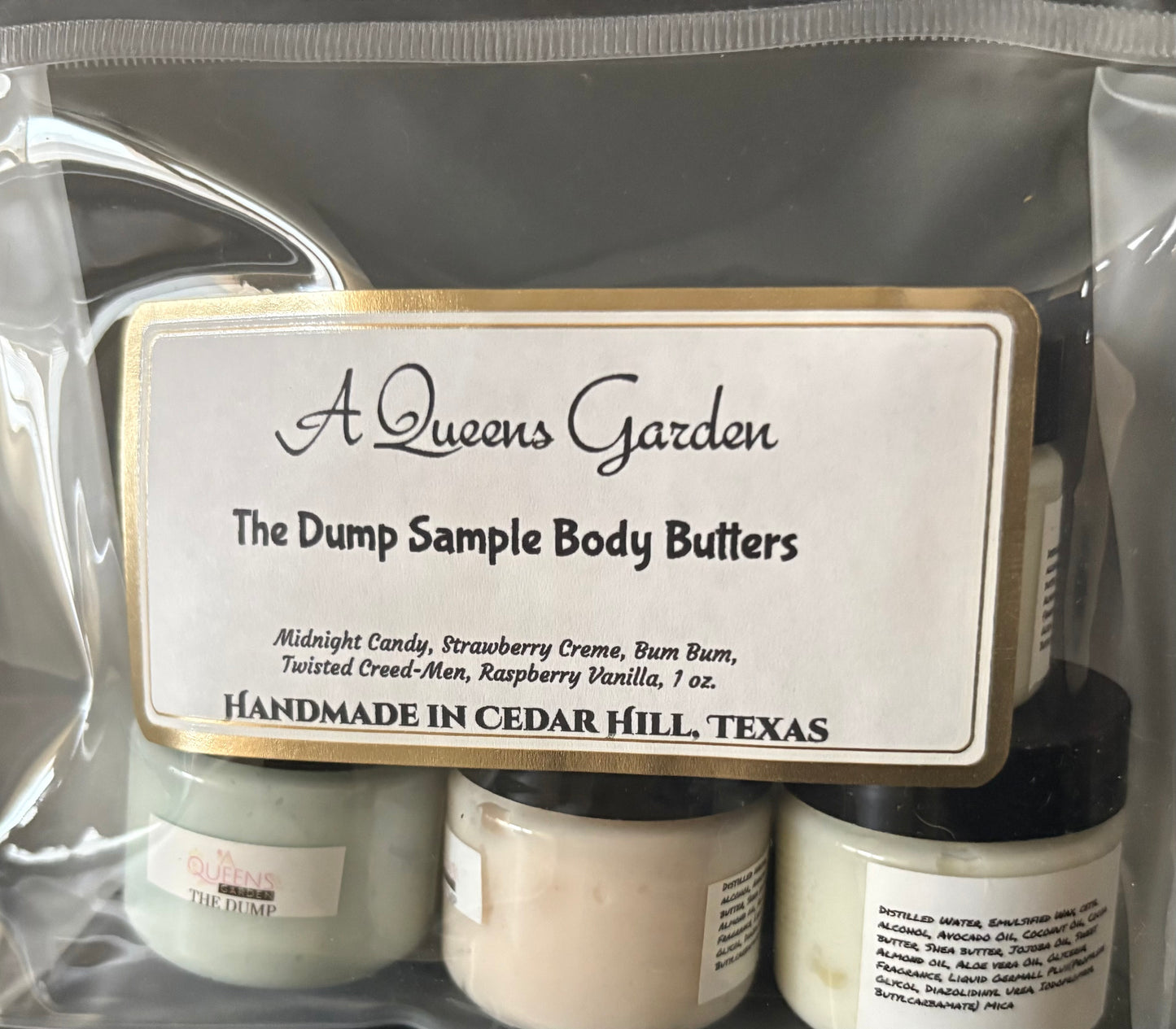 The Dump sample Body Butter