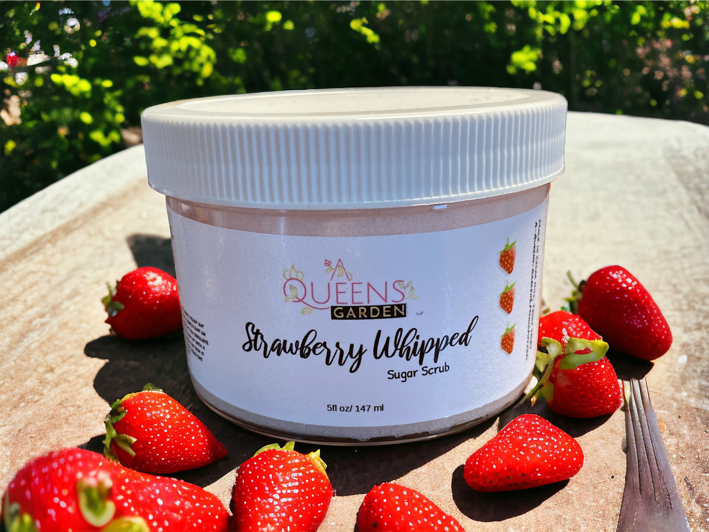 Strawberry Whipped Sugar Scrub